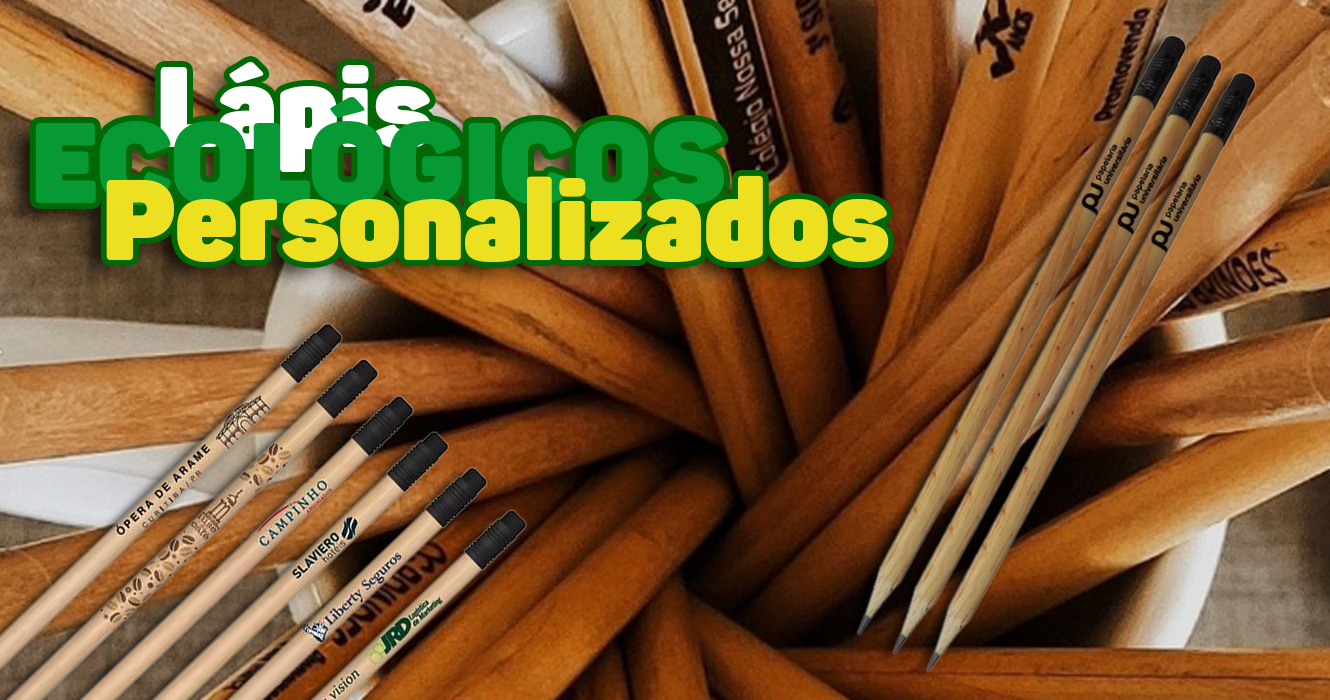 Lápis Ecológicos Personalizados